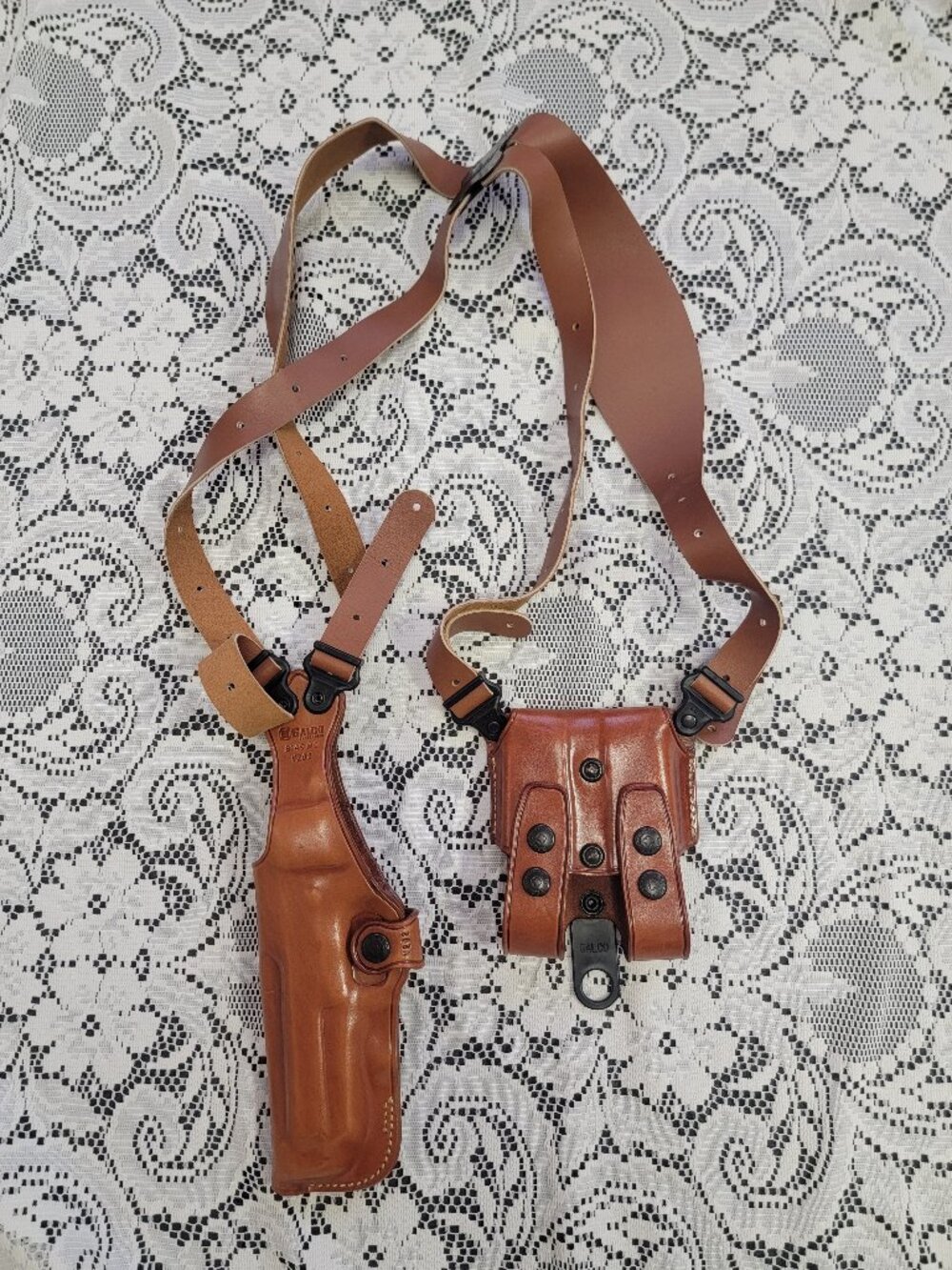Galco Leather Vertical Holster System